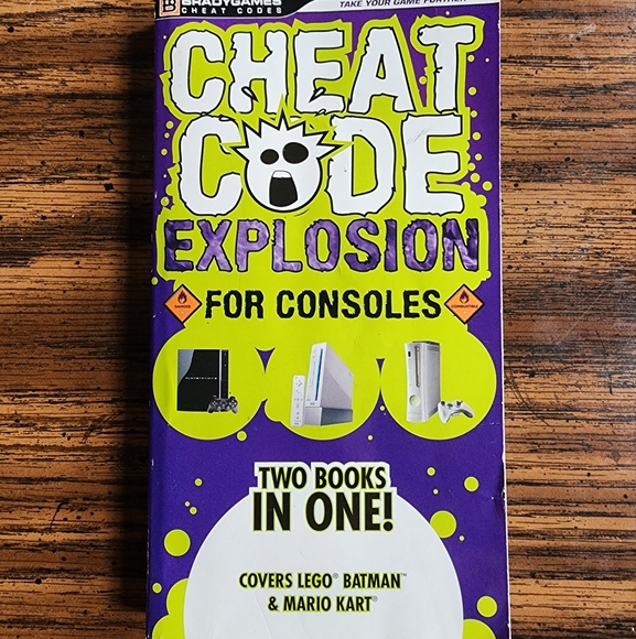 Brady James Cheat Code Explosion for handhelds and Consoles 2 in 1 Flip Book - Picture 2 of 3
